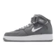 thumbnail image 2 of Ni&ke Air Force 1 Mid NYC Cool Grey White Men Unisex Casual Lifestyle DH5622-001, 2 of 6