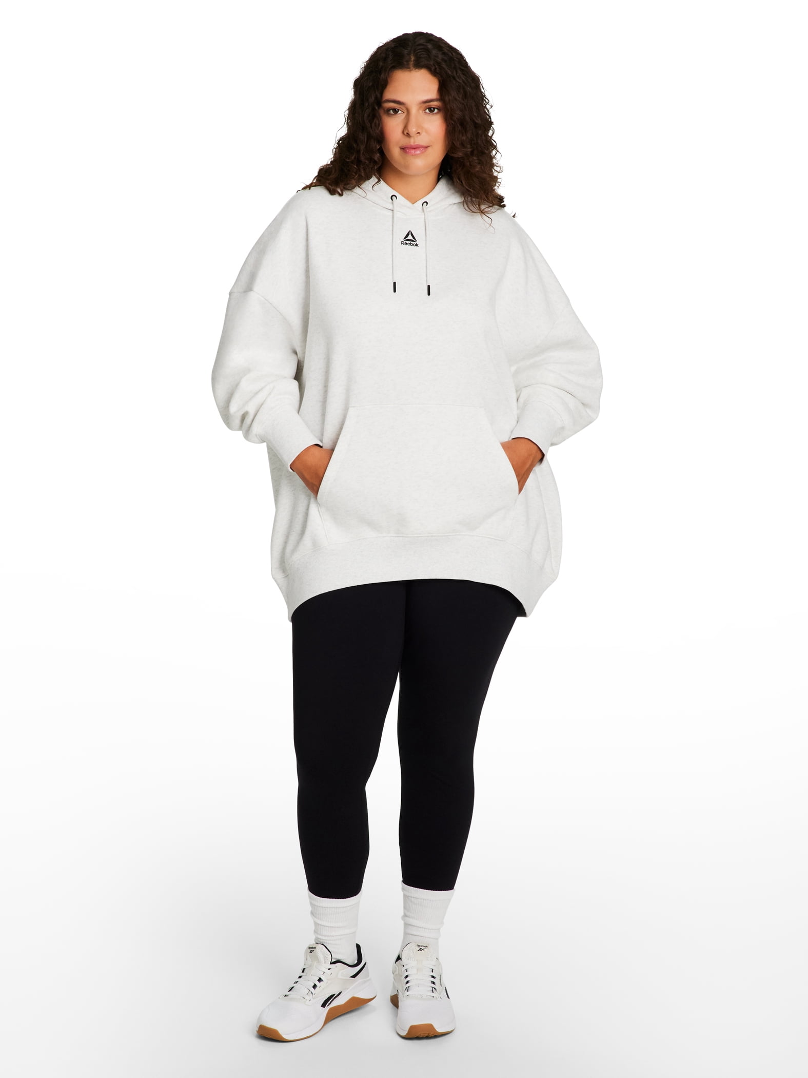 Reebok Women's and Women's Plus Weekender Oversized Hoodie, Sizes XS-4X
