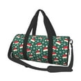 thumbnail image 1 of Balery Santa Hat Joy Green Festive Bolsa de Gimnasio para Mujeres y Hombres, Bolsa de Viaje Impermeable, Bolsa de Fin de Semana con Compartimento para Zapatos y Bolsillo Húmedo, 1 of 6