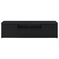 thumbnail image 5 of Winfield 3-piece Entertainment Center 78-inch TV Stand Black, 5 of 15