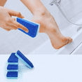 thumbnail image 2 of Foot Pumice Stone 4-Pack – Dual-Sided Callus Remover for Feet, Hard Skin & Cracked Heels Exfoliator, Pedicure Scrubber for Smooth Soft Feet (Blue), 2 of 6