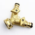 thumbnail image 3 of avec Sucette Double Sortie Robinet Jardin - Robinet Double Sortie En Laiton Robuste Pour Robinet Jardin Exterieur, Anti-fuite Raccord Robinet Pour, 3 of 5