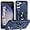 Blue, variant on Phone Case for Samsung S23 Case Samsung Galaxy S23 Phone Case, Military Grade, Heavy Duty, with Ring Holder Stand, Support Magnet Car Mount for Samsung Galaxy S23 Case Red
