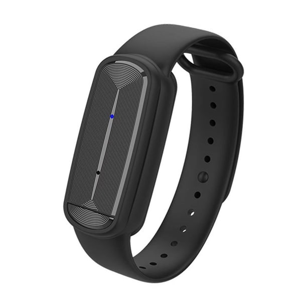 Matsuzay anti mosquitos con reloj electrónico ultrasónico M90 multifunción anti RYRA Repelente de insectos y plagas negro