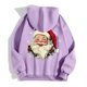 thumbnail image 5 of WILLBEST Sudadera para Mujer, Estilo Navideño, con Cremallera, Manga Larga, Bolsillo, Cordón Ajustable y Capucha Grande, 5 of 8