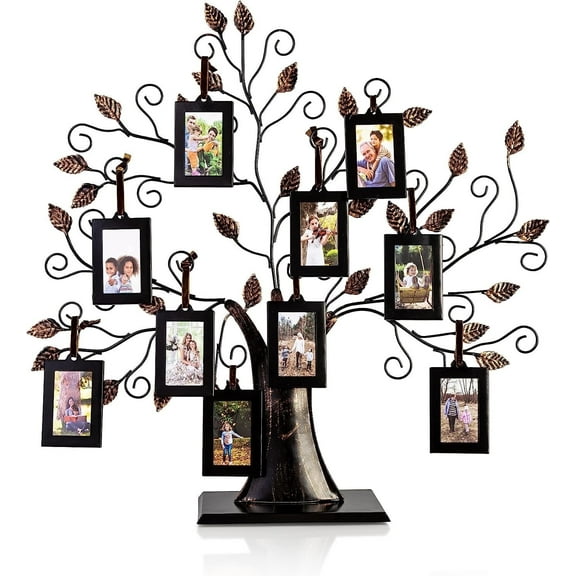 Klikel 20" Family Tree Picture Frame Display (10 Count)
