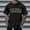 Black, variant on Baqcunre Mens T Shirt Men'S Oversized Spring And Summer Trend Young Large Size English Printed Short Sleeve T Shirt Top Sweatshirt Tops For Men Black L