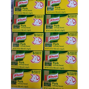 Cubes Pork Bouillon Flavor-2.2 oz(10 pack)