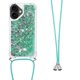 thumbnail image 3 of For iPhone 17 TPU Case Quicksand Phone Cover with Lanyard - Laser Hearts, 3 of 5
