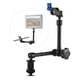 thumbnail image 1 of Adaptador Irfora Brazo de fricción articulado ajustable con soporte de abrazadera de varilla de 15 mm para monitor de campo LED Flash ligero Micrófono Jaula de la cámara Plataforma Irfora Adaptador, 1 of 5
