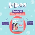 thumbnail image 3 of Tapete Entrenador para Mascotas Ludos, extra grande, ultra absorbente 108 piezas, 3 of 4