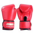 thumbnail image 4 of Guantes de Boxeo Esponja Transpirable Guante de Karate Suministros Deportivos Rojo 2pcs Ehuebsd, 4 of 7