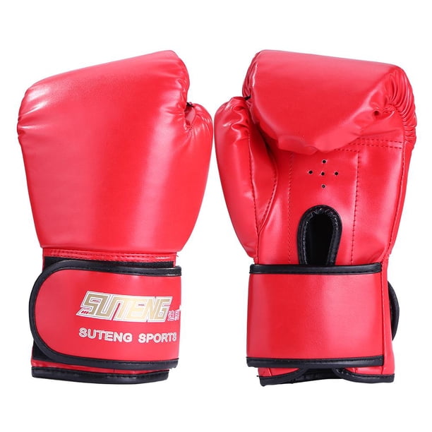 2 uds guantes de entrenamiento de boxeo profesional esponja Kickboxing manopla suministros deportivos