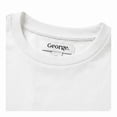 thumbnail image 3 of Playera George para Caballero Cuello Redondo Manga Corta Diseño Liso Blanco Talla G, 3 of 4