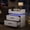 White, variant on 4 EVER WINNER White Night Stand with Charging Station,Wood Nightstand with 2 Drawers Modern Style, LED Lights Wooden End Tables with Metal Handle Bedside Table for Living Room Bedroom