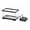 Black, variant on oshhni Turtle Tank Aquarium Hideout Hatching Area Feeding Box with Basking and Lid Black
