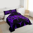 thumbnail image 3 of Castle Fairy Teens Purple Gamepads Queen Comforter Set,Video Game Bedding Comforter Set, 3 of 8