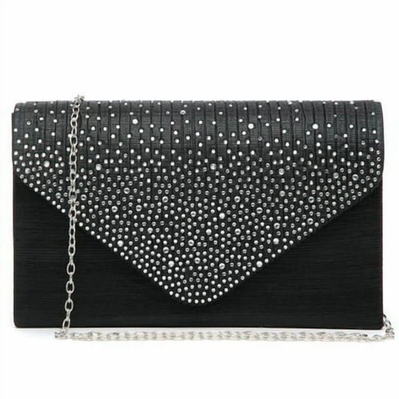 Dasein Women's Evening Bags Envelope Handbag Party Prom Clutch Purse Shoulder Cross Body Bag