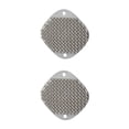 thumbnail image 2 of Matsuzay Cepillo de limpieza Baño Lavavajillas Depurador de silicona Hogar Antiarañazos Fregado Colgando Estropajo Gris Gris 2Conjunto, 2 of 6