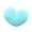 Blue, variant on Moocorvic Heart Pillow, Kids Girls Room Decor, Love Pillow Gifts 13 in x 9.8 in(Pink)