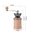thumbnail image 2 of KABB Molinillos de café manuales  estilo Vintage de madera para Camping Espresso, 2 of 4