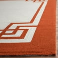 thumbnail image 3 of SAFAVIEH Four Seasons Yasim Bordered Area Rug, Off White/Sangria, 8' x 10', 3 of 7