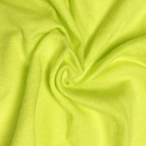 Green jersey cheap knit fabric