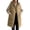 Beige, variant on Hueook Puffer Vest for Women Hooded Sleeveless Zip Up Long Length Casual Winter Vest Coat with Pockets Khaki S