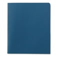 thumbnail image 2 of Smead 2-Pocket Folders Letter - 8 1/2" x 11" Sheet Size - 100 Sheet Capacity - Folder - 2 Pocket(s) - 11 pt. Folder Thickness - Leatherette - Blue - 1.76 oz - Recycled - 25 / Box, 2 of 3