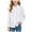 White, variant on Boy'S Uniform Long Sleeve Polo Shirts Girls School Shirt Kids' Button-Down Shirt Western Style Long Sleeve Dress Top Casual Solid Shirt for Toddler Boys Size 9-10 Years,White