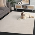 thumbnail image 3 of SAFAVIEH Whisper Theobald Abstract Area Rug, Beige, 4' x 6', 3 of 8