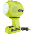thumbnail image 1 of Altavoz Bluetooth para Ryobi One+ 18V para Batería Makita/Dewalt/Milwaukee/Bosch, Altavoz Ryobi Inalámbrico con Luz LED para Fiesta de Camping en el Lugar de Trabajo (Solo Herramienta), 1 of 11
