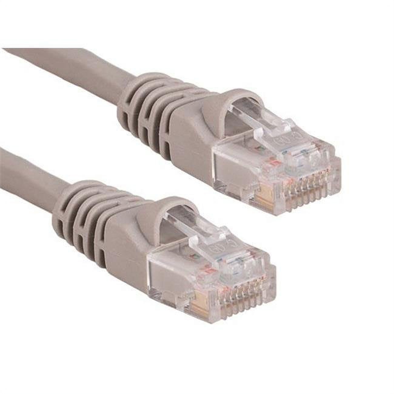 10 ft. Cat5e 350 MHz UTP Snagless Crossover Patch Cable, Gray