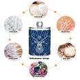 thumbnail image 4 of High-value clear storage jars keep life organized and within reach one sizex4 Deer in Blue Florals, 4 of 7