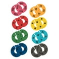 thumbnail image 2 of NAHANCO CCKIT3, Mixed Colors, Round Clothing Size Dividers with Black Print for XXS-XXXL, Kit of 16 (8 Sizes of 2 Each), 2 of 2