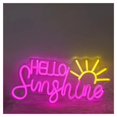 thumbnail image 1 of Letrero Luminoso De Neón"Hello Sun Shaped"para Decoración Pared, Dormitorio, Fiesta, Centro Comercial, Tienda, Sala Juegos, Mascotas, 43x23.5cm, 1 of 6