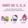 thumbnail image 2 of Make Up Eraser Toallitas desmaquillantes Hello Kitty &amp; Friends 7-Day Set Erase All Makeup With Just Water, Including Waterproof Mascara, Eyeliner, Foundation, Lipstick, Sunscreen, and More, 2 of 7