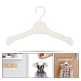 thumbnail image 4 of Miangastore Mini Clothes Rack White Plastic For Birthday Gift 100Pcs 2.2x1.2x0.04In, 4 of 9