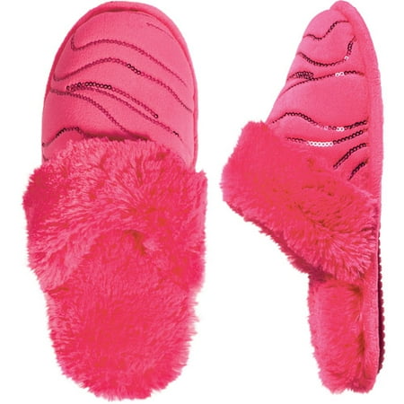 Dearfoams Women's Sequin Clog Slipper