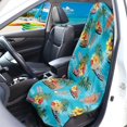 thumbnail image 3 of Binienty Polynesia Plumeria Floral Athletic Towel Car Seat Cover For Post Gym Workout Running Hiking Breathable Machine Washable Car Sweat Towel for SUV Truck Van, 3 of 8