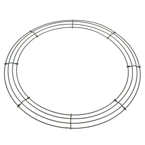 Tineasur Reusable Metal Floral Wreath Hoops for Christmas and Home Decoration