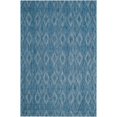 thumbnail image 1 of Safavieh Courtyard Collection CY8522-36822 Indoor Outdoor Area Rug, Square 6'7', Navy, 1 Count, 1 of 3