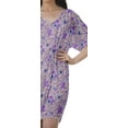 thumbnail image 6 of Moomaya Womens Casual Dresses Short Printed Womens V Neck Flowy Dress Plus Size, 6 of 6