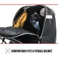 thumbnail image 4 of Franklin Sports Kids Baseball Bag - Youth Tball + Baseball Backpack - Boys + Girls Bat Pack - Youth Bat + Equipment Bag - Black/Gray, 4 of 8