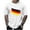 White, variant on PMUYBHF Mens White Dress Shirt French Cuff Summer Mens Casual Short Sleeve Letter Printed Loose T Shirts Top Men Fashion Tee Shirt Tunic Blouse 03 Tee Shirts Mens Graphic Funny Dirty Mens T Shirts Xlt