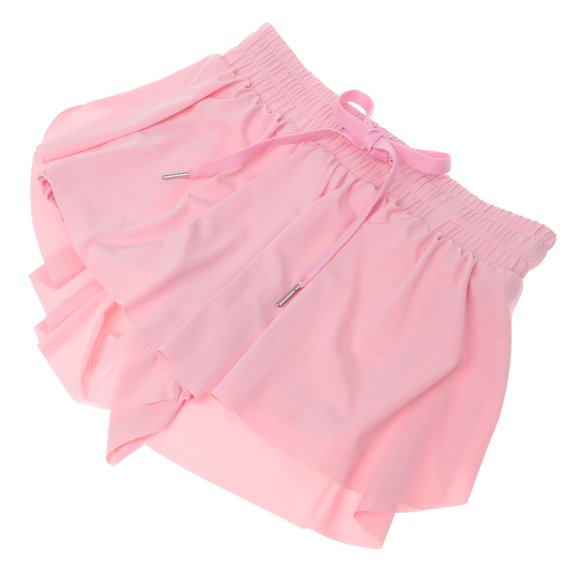 AURARMLET Women Skorts Girls Activewear Skort Pink Chinlon 1 PCS Workout Outfit