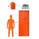 thumbnail image 4 of Emergency sleeping bag survival sleeping bags emergency blanket outdoor camping orange, 4 of 5