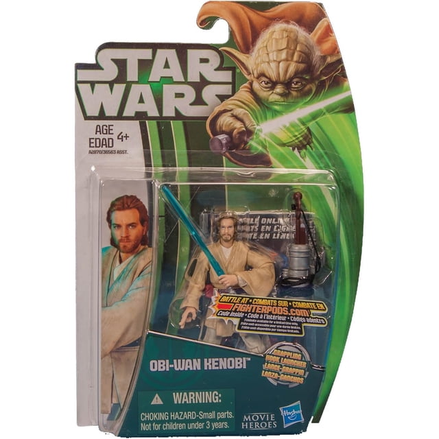 Star Wars Movie Heroes 3.75 Inch Action Figure - Obi-Wan Kenobi