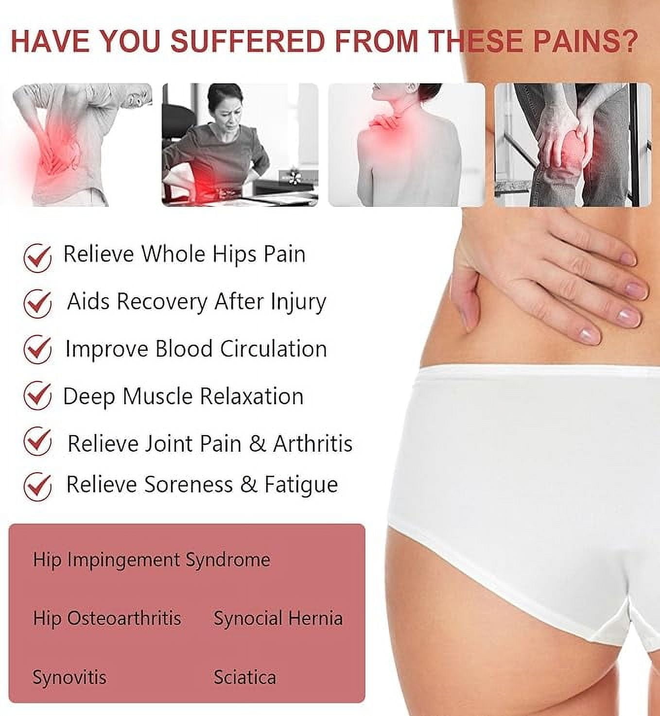 Red Light Belt,384 PCS  Lamp Beads, Red & Infrared Light For Body ,Joint&Back Deep Tissue,Flexible & Detachable Deep Pad With Timer