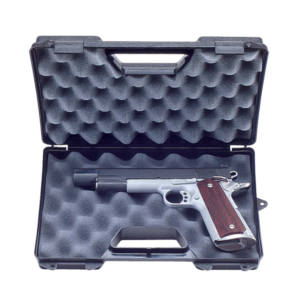 Purple Single Pistol Handgun Case Medium